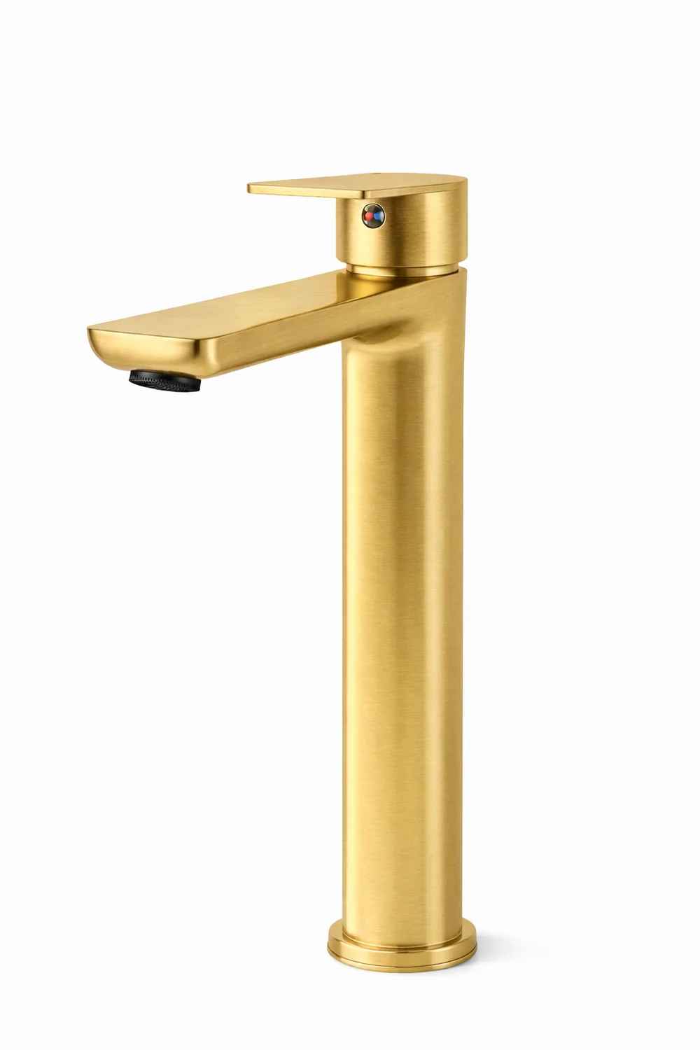 81H09T Basin Mixer Wide Lever Handle (Gold)