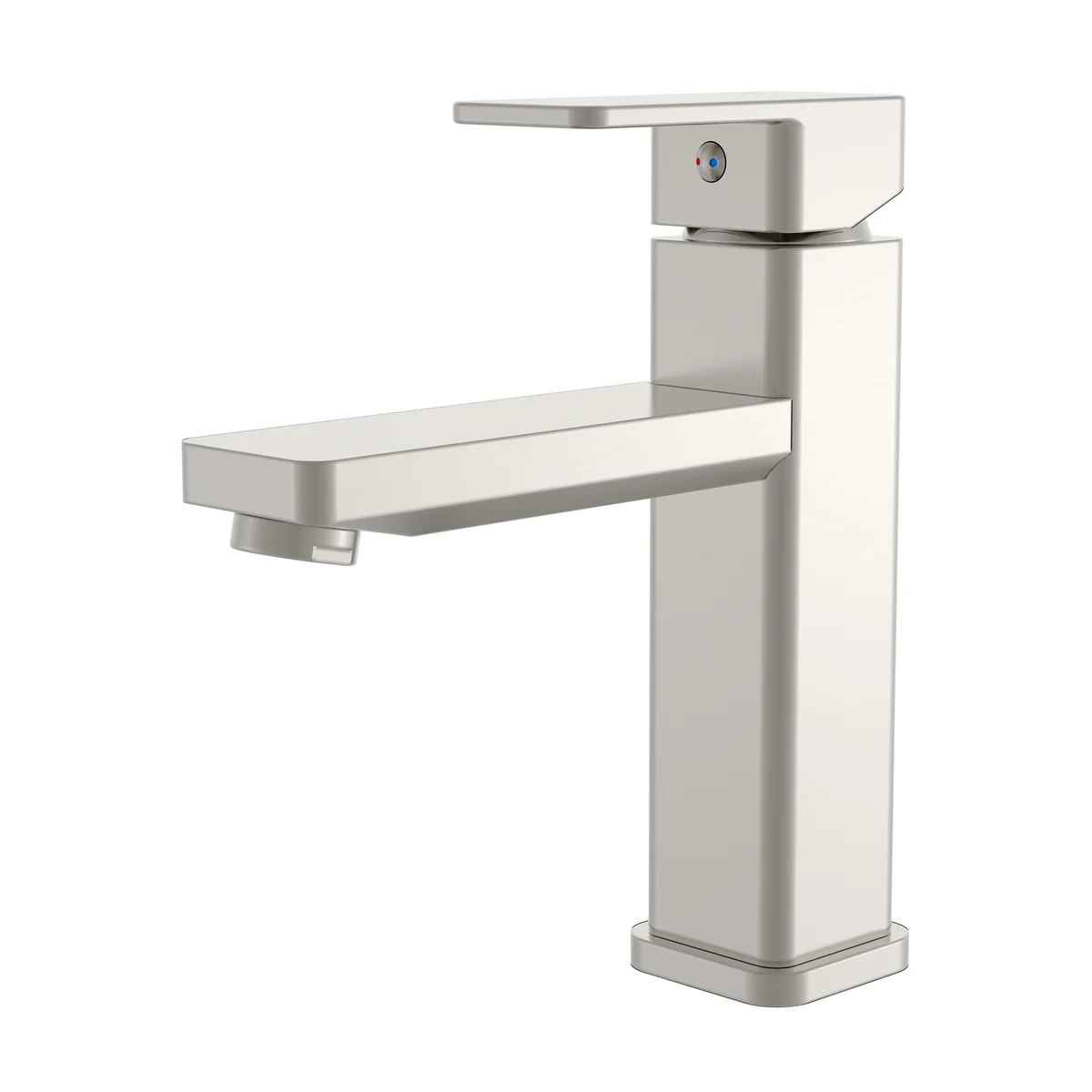 81H53 Basin Mixer 135mm (Brushed Nickel)
