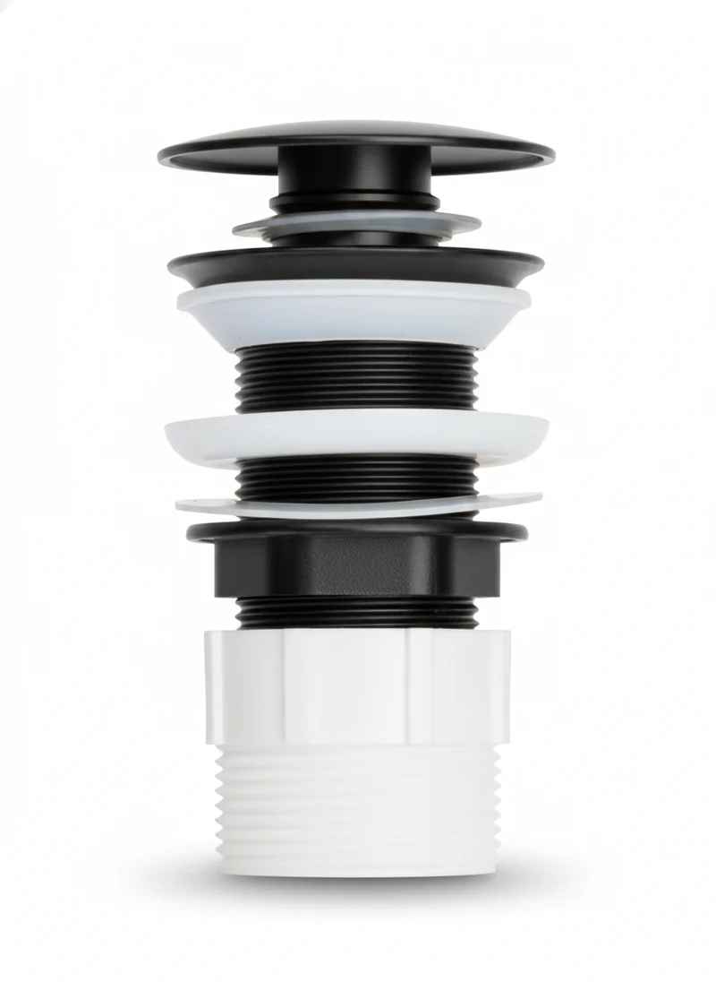 Pop-Up Basin Waste Black