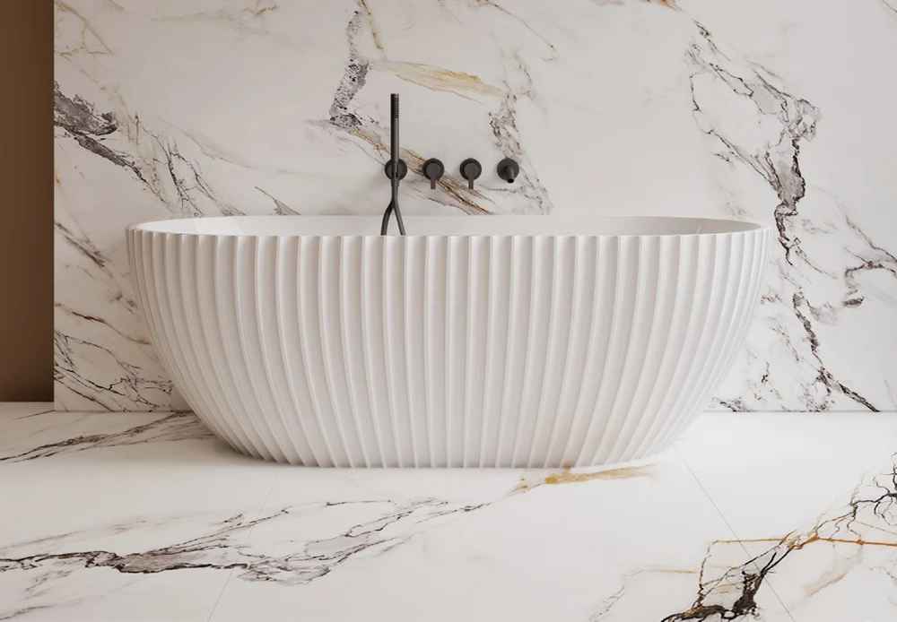 Lamont Fluted Bathtub (SY-996)
