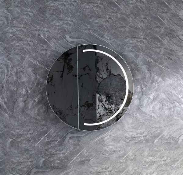 Round LED Mirror Shaving Cabinet