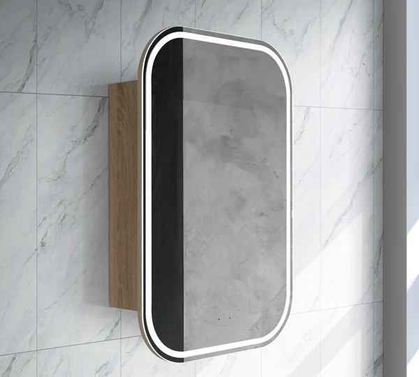 Rectangular LED Mirror Shaving Cabinet