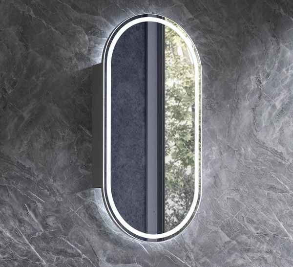 Pill LED Mirror Shaving Cabinet