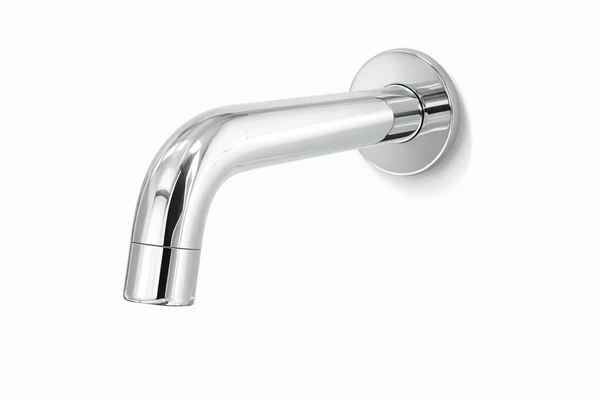 SP04 Rounded Wall Mounted Basin Spout Chrome