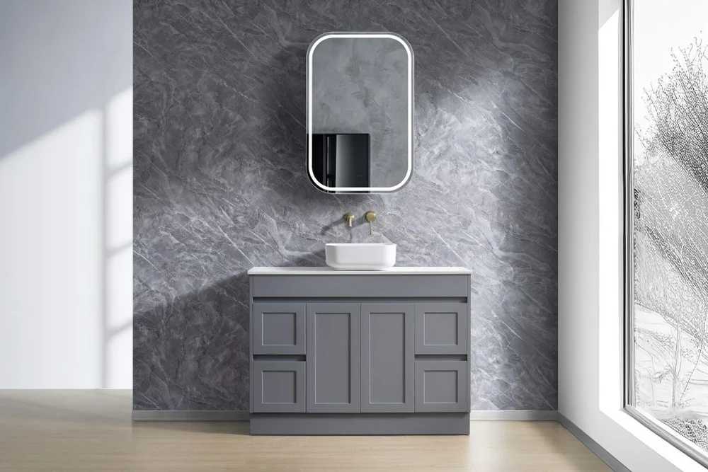 Quinn Vanity (Floor Standing) Doors And Drawers - SK76