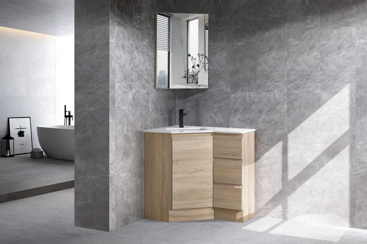 Corner Vanities - Doors And Drawers